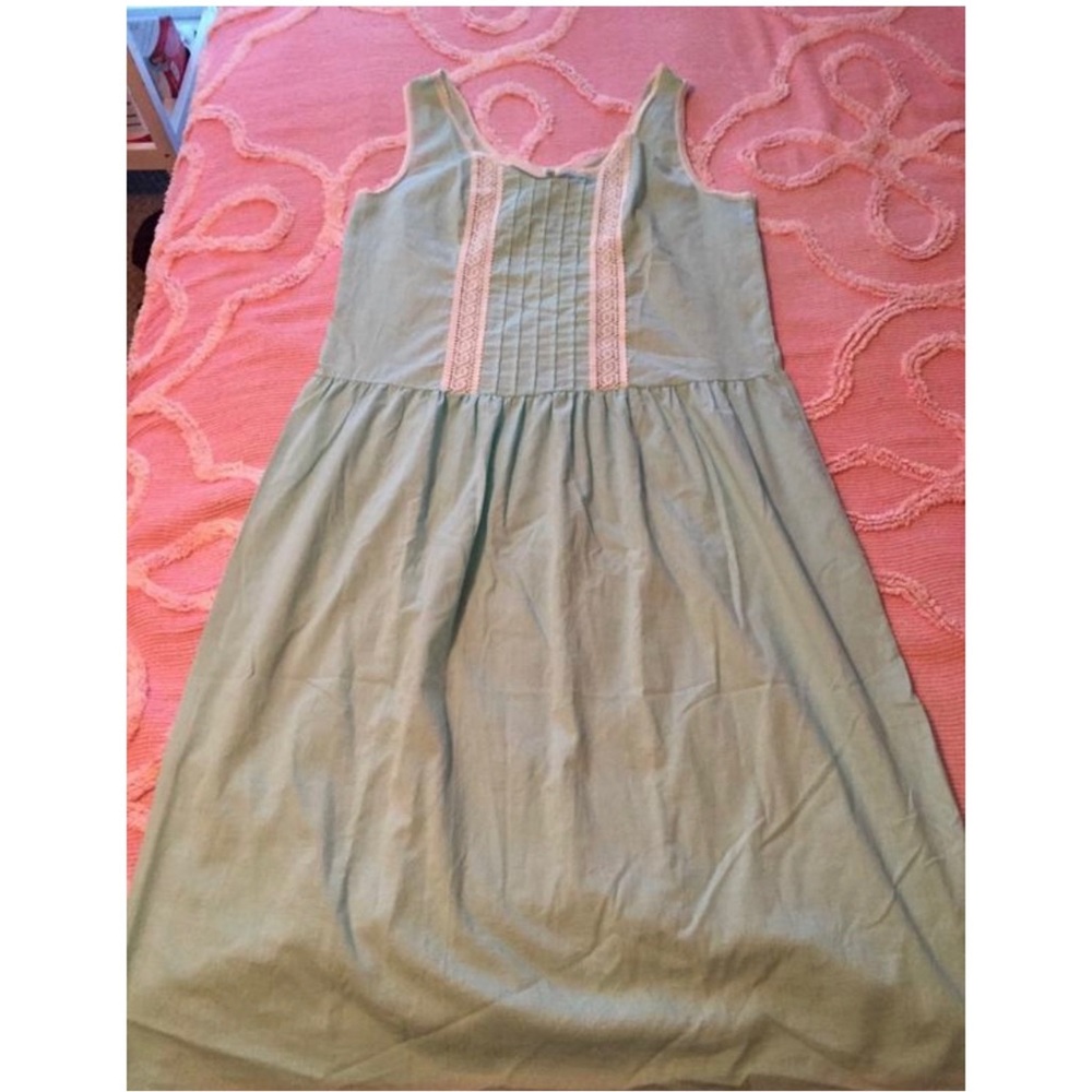 Vintage 1950s Nightgown Nightie light blue Large